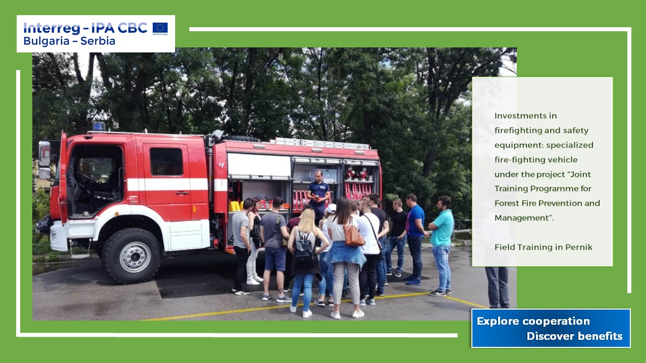 Project "Joint Training Program for Prevention and Management of Forest Fires"