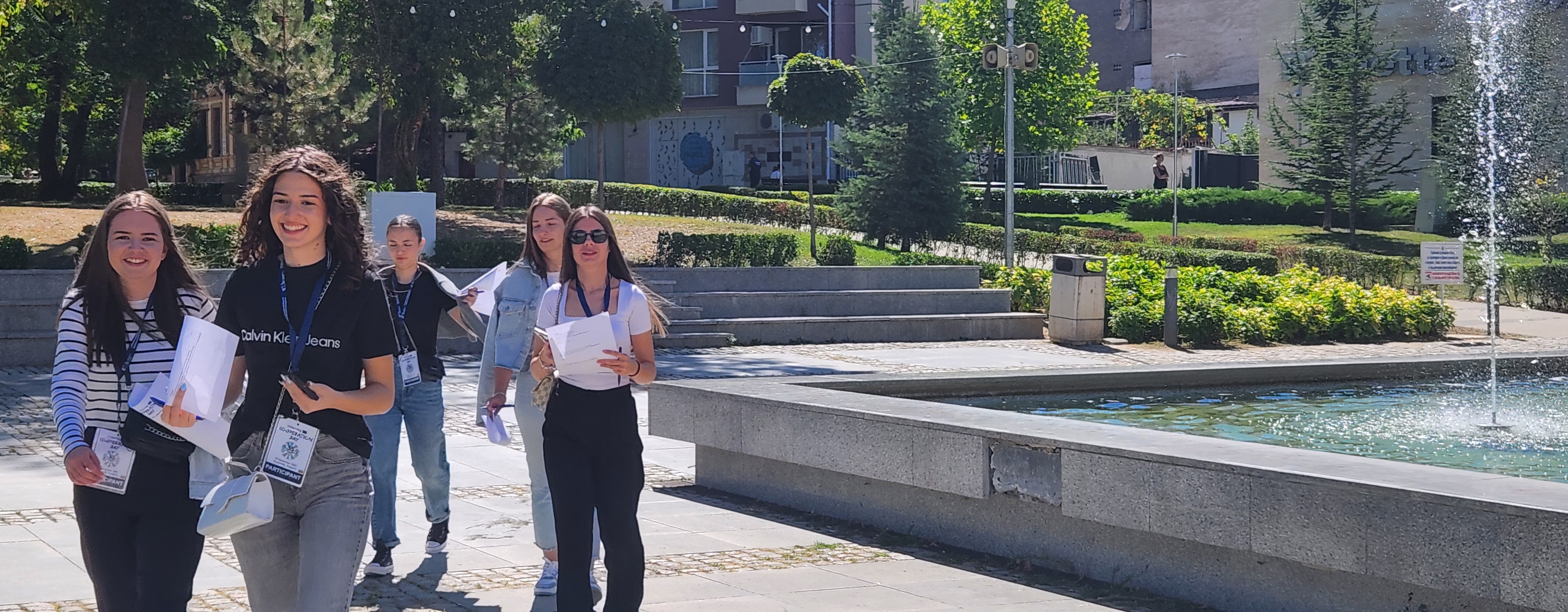 Cross-border youth in action – an Interreg treasure hunt in the city