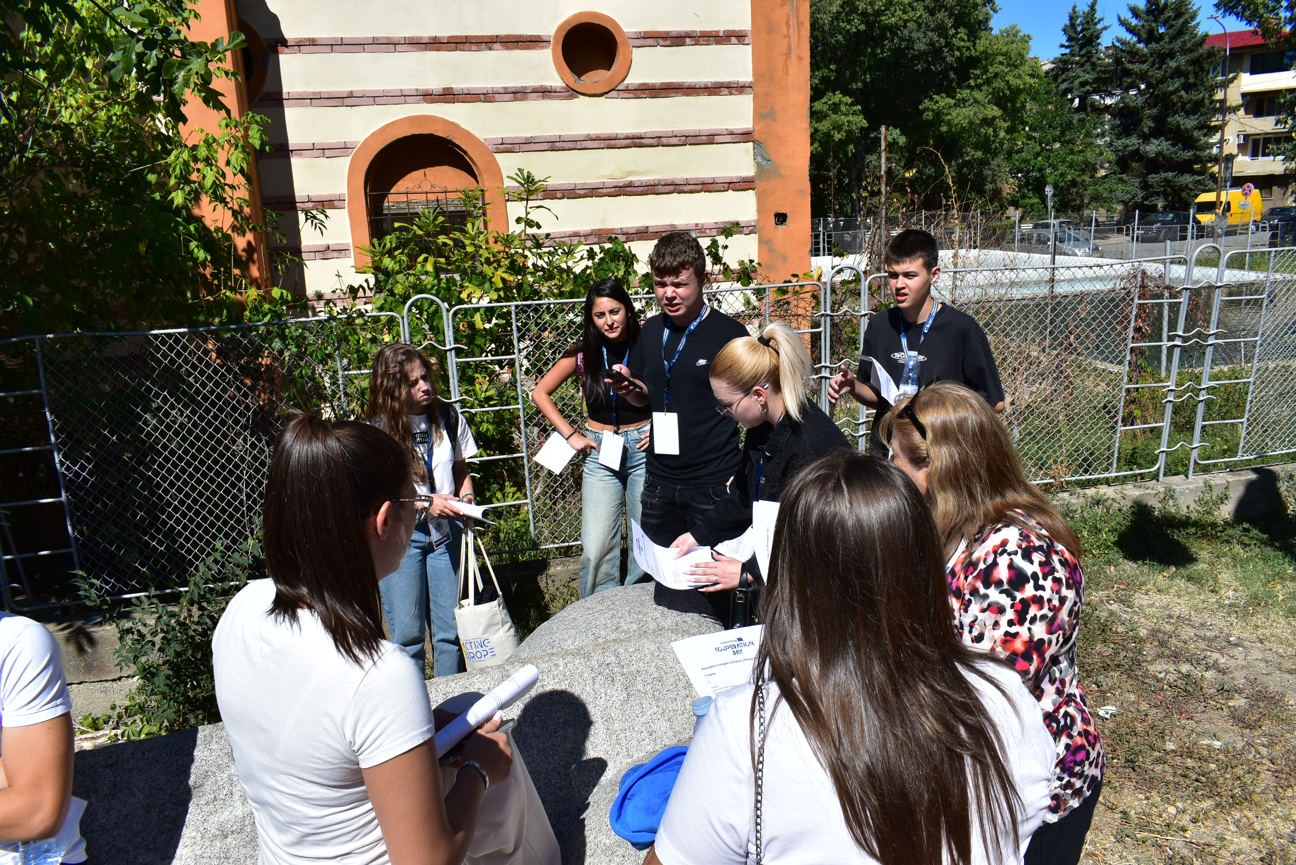 Cross-border youth in action – an Interreg treasure hunt in the city
